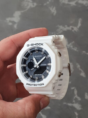 Relógio G-Shock Analógico Digital – Branco