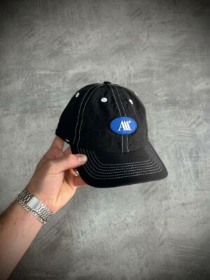 Boné Dad Hat Label Preto