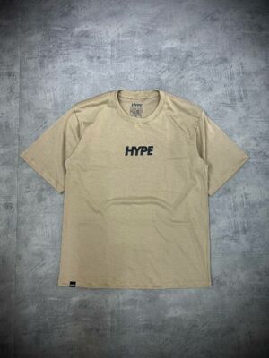 Camiseta Oversized HYPE - Caqui