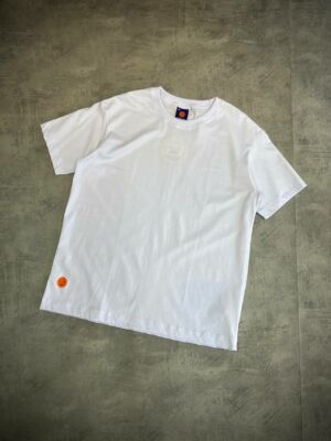 Camiseta Orange Essential Smille - Branca