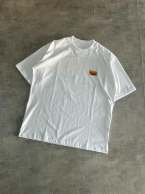 Camiseta Oversized Fire Summer Spray (Branca)