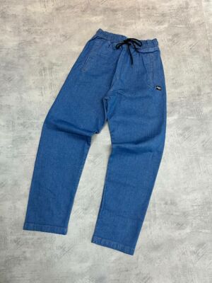 Calça Baggy Jeans Fire Apparel Design (Azul)